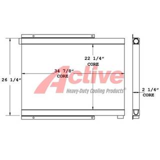 FABTECH Engine Oil Cooler