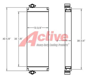 Furukawa HCR1100 Engine Oil Cooler