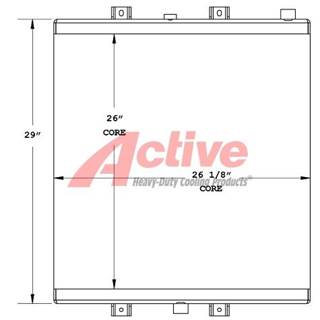 Gillig Engine Oil Cooler