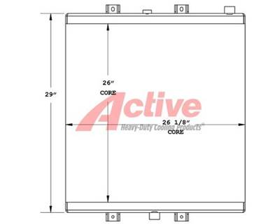 Gillig Engine Oil Cooler