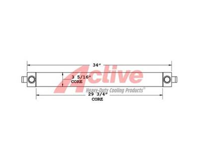 Gillig Low Floor Bus Engine Oil Cooler