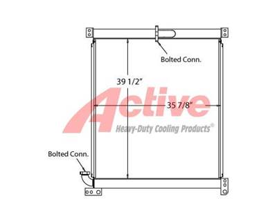 Hitachi Engine Oil Cooler for a Hitachi 550 / PC400