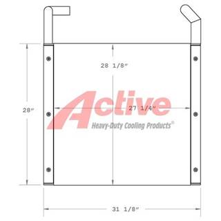 Hitachi EX200-2 Engine Oil Cooler