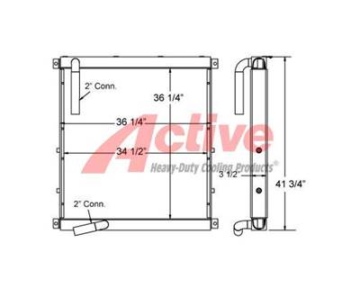 Hitachi EX300-5 Engine Oil Cooler