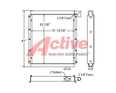 Hitachi EX400 Engine Oil Cooler