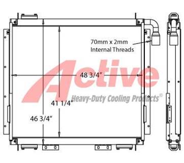 Hitachi EX800H-5 Engine Oil Cooler