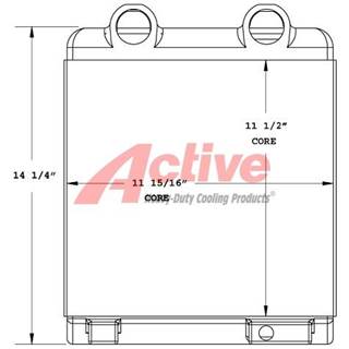 Hyster 210HD Engine Oil Cooler