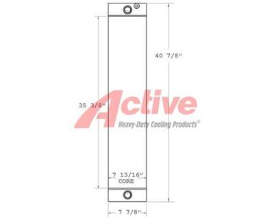 Hyster RS46-41LS Engine Oil Cooler for a Hyster RS46-41LS Reach Stacker Lift