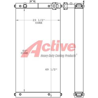 Hyundai 320LC-7A Engine Oil Cooler