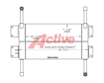 Hyundai HL740-TM-7 Engine Oil Cooler