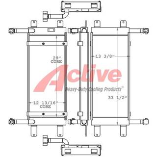 Hyundai HL757 Engine Oil Cooler