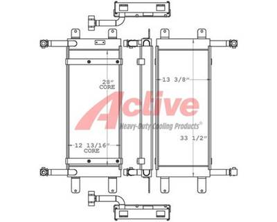Hyundai HL757 Engine Oil Cooler