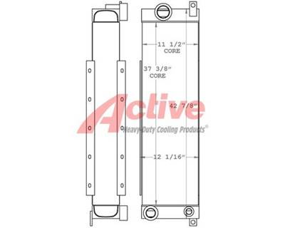 Ingersoll-Rand N55OF Engine Oil Cooler for a Ingersoll Rand N55OF