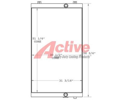 Ingersoll-Rand VHP825WCU Engine Oil Cooler for a Ingersoll Rand VHP825WCU