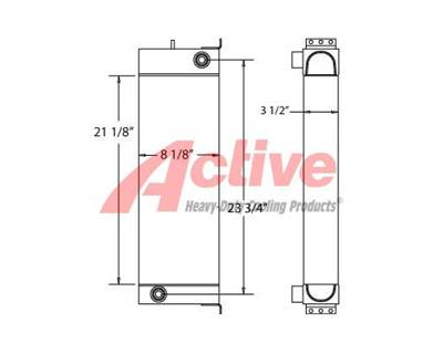 JCB 524-50 Engine Oil Cooler for a JCB 524-50 TELEHANDLER