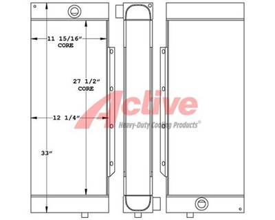 JCB JS115 Engine Oil Cooler