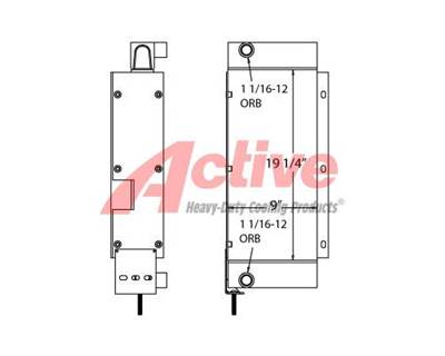 JLG G5-18A Engine Oil Cooler