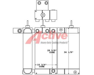 JLG TL1055C Engine Oil Cooler