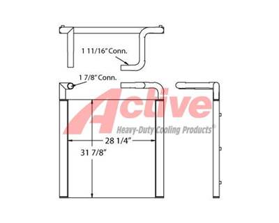 John Deere 200LC Engine Oil Cooler