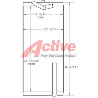 John Deere 370 Engine Oil Cooler