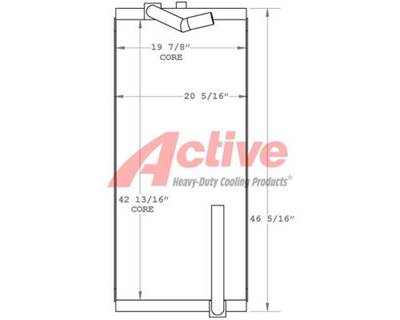 John Deere 370 Engine Oil Cooler