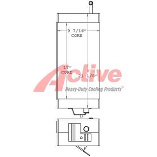 John Deere 4000 Engine Oil Cooler