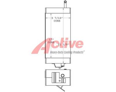 John Deere 4000 Engine Oil Cooler