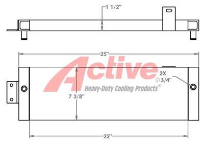 John Deere 4230 Engine Oil Cooler