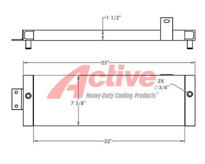 John Deere 4230 Engine Oil Cooler