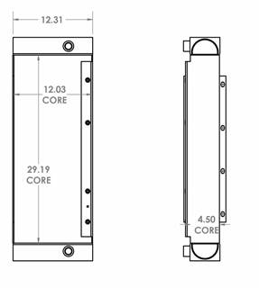 John Deere Engine Oil Cooler