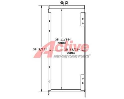 John Deere 444H Engine Oil Cooler