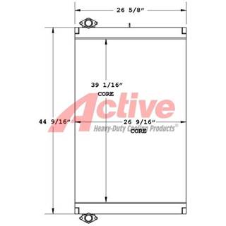 John Deere 450 Engine Oil Cooler