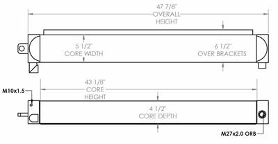 John Deere Engine Oil Cooler