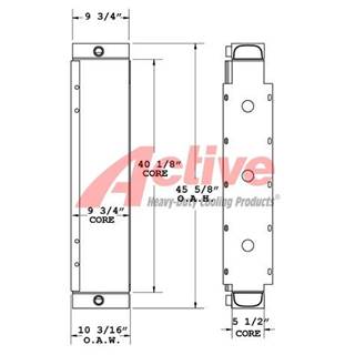 John Deere 460D Engine Oil Cooler