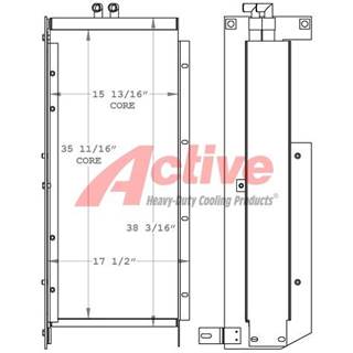 John Deere 544H Engine Oil Cooler