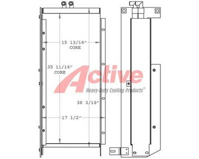 John Deere 544H Engine Oil Cooler