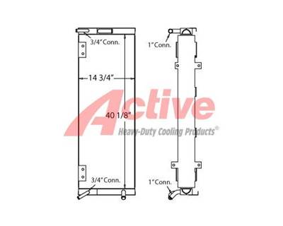John Deere 644H Engine Oil Cooler