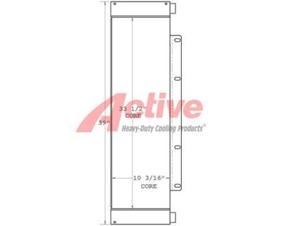 John Deere 644K Engine Oil Cooler for a John Deere 644K / 724K
