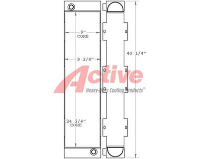 John Deere 650J Engine Oil Cooler