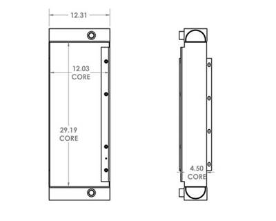 John Deere Engine Oil Cooler