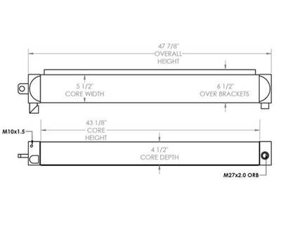 John Deere Engine Oil Cooler