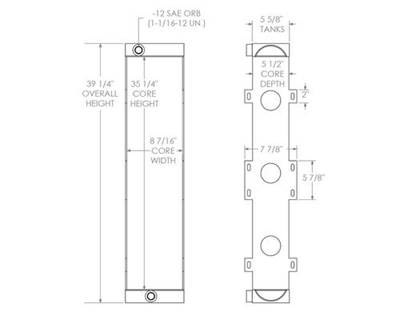 John Deere Engine Oil Cooler