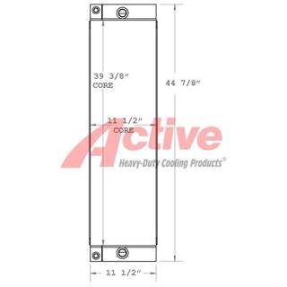 John Deere 700H Engine Oil Cooler