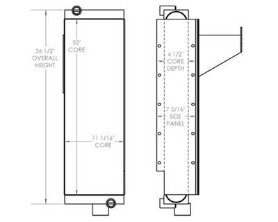 John Deere 750 Engine Oil Cooler