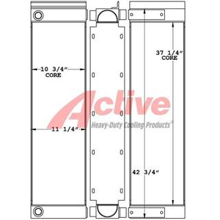 John Deere 750J Engine Oil Cooler