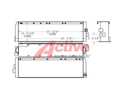 John Deere 755 Engine Oil Cooler
