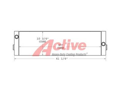 John Deere 850K Engine Oil Cooler