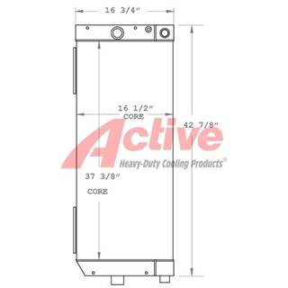 KLEEMANN 110 Engine Oil Cooler for a Kleemann 110 ASPHALT PAVER