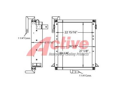 Kobelco K905A Engine Oil Cooler