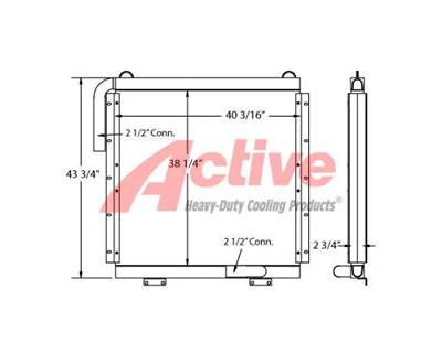 Kobelco K916 Engine Oil Cooler